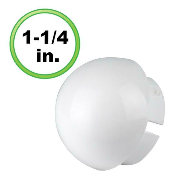 Circo 1.25 in. PVC Pipe Ball Cap 85-F